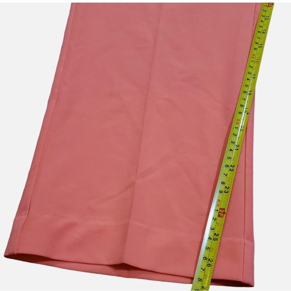 Worthington Paper Bag Waist Pants Women's Georgia Peach (orange/coral)Pull On - Picture 3 of 3